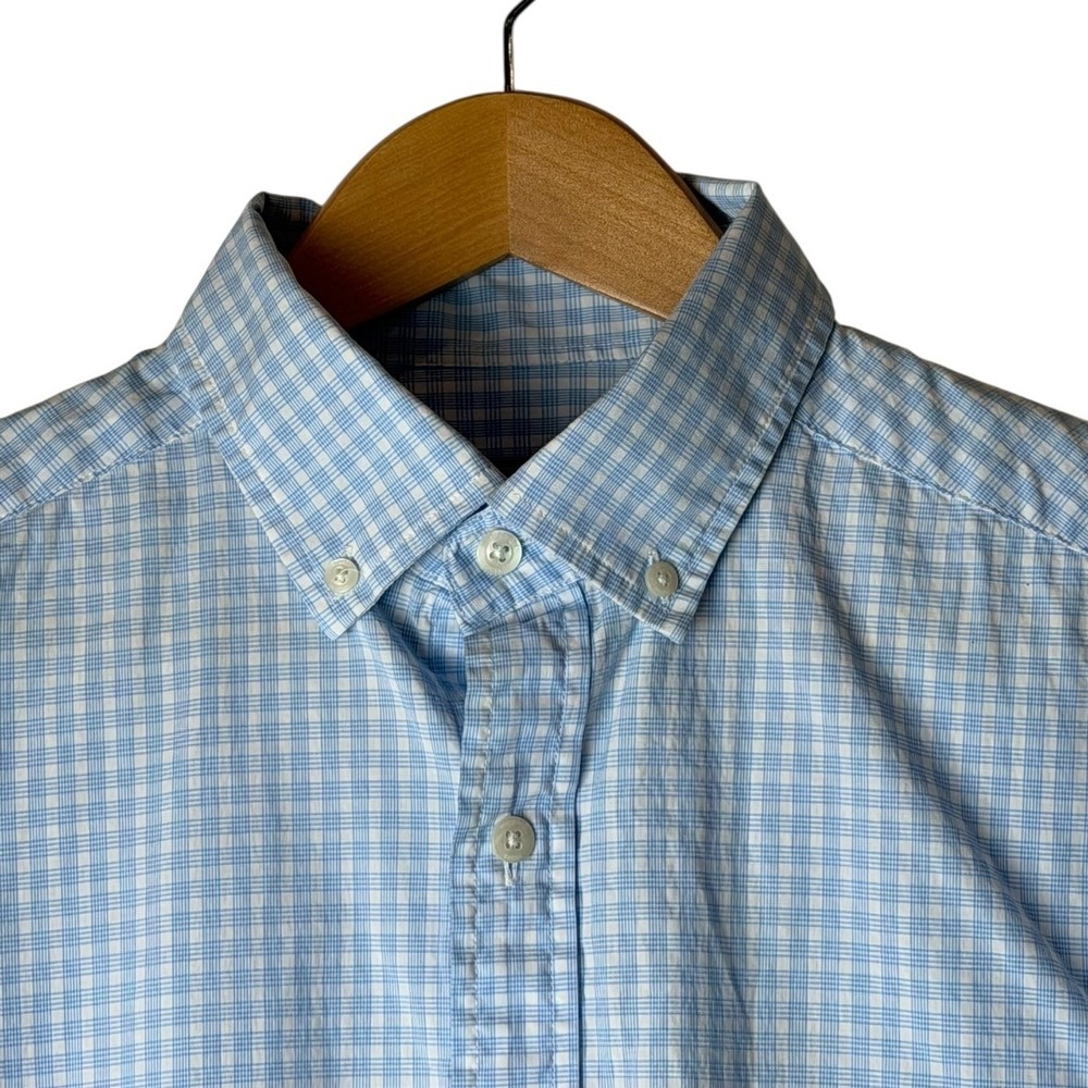 Vineyard Vines Tucker Shirt Mens Small Blue Plaid Classic Fit Preppy Coastal - Picture 3 of 10